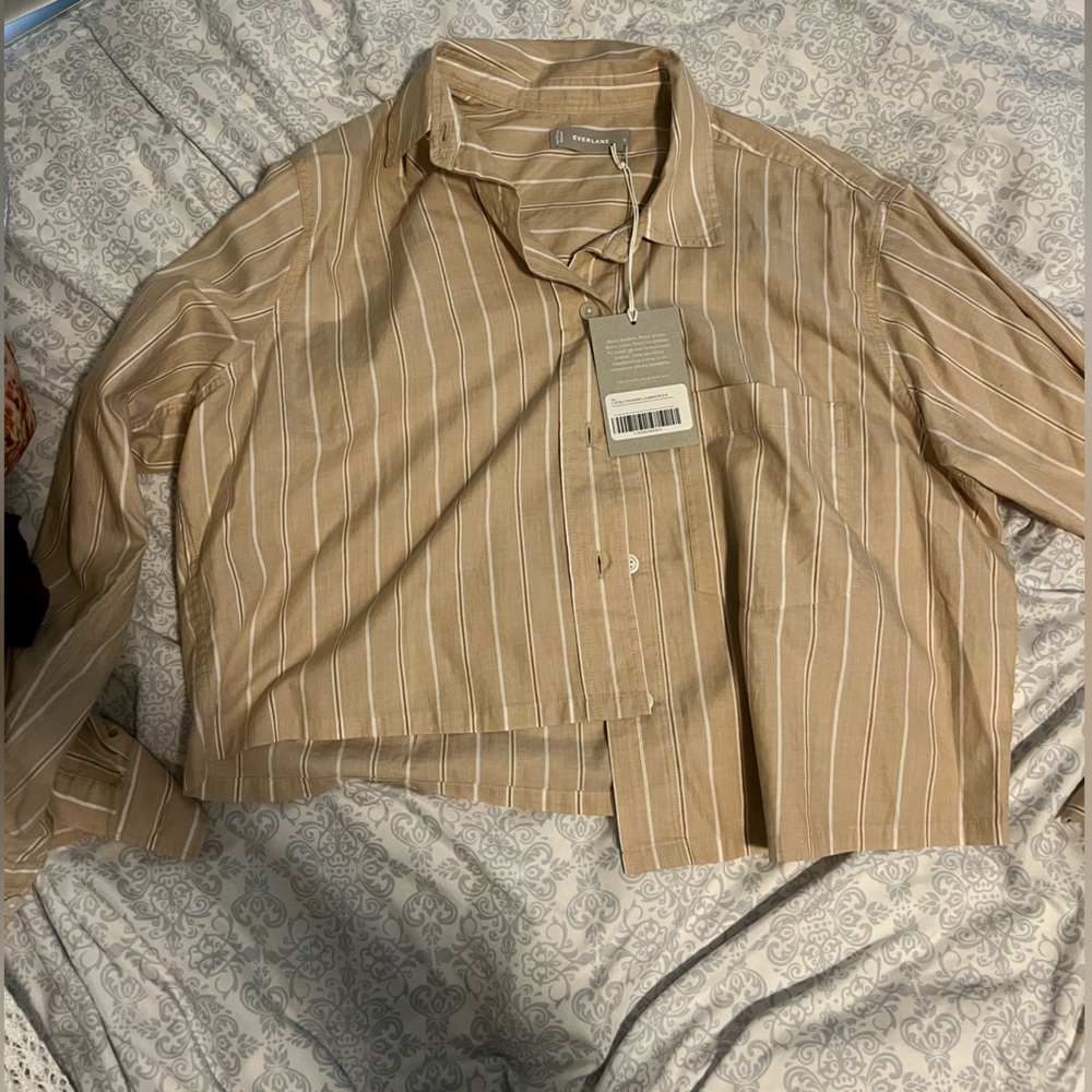 Everlane long sleeve crop